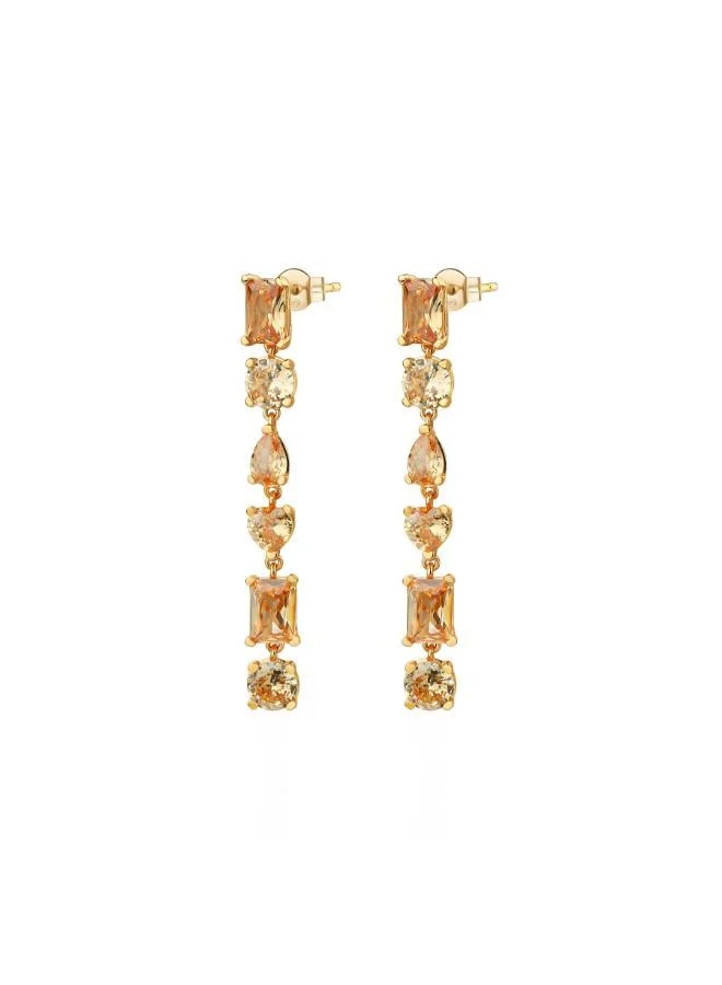 Rosato Gemma Sterling Long Earrings