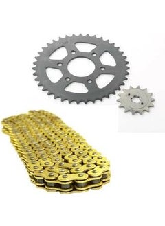 14T/40T 520H*108 L Chain Sprocket Set with O'Ring for Bajaj Pulsar Ns 200 Sfr