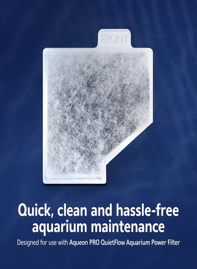 Aqueon PRO Replacement Filter Cartridges, NoDrip Design, for Freshwater and Saltwater Aquariums, Medium, 3 Pack - Image 2