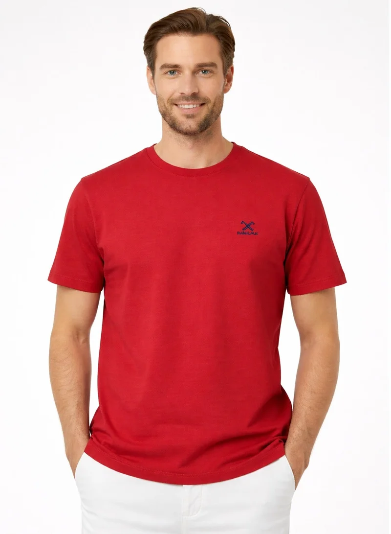 بولو بلاي  Men’s Graphic and Embossed T-Shirt-2 pack