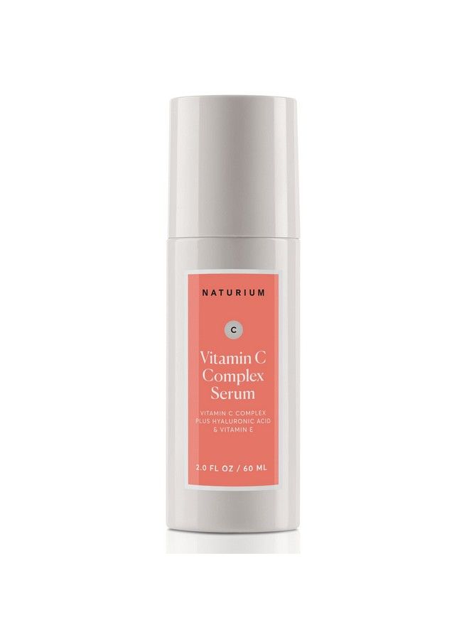 NATURIUM Vitamin C Complex Face Serum Plus Hyaluronic Acid & Vitamin E Anti Aging Skin Care Treatment 2 Oz  - Image 1