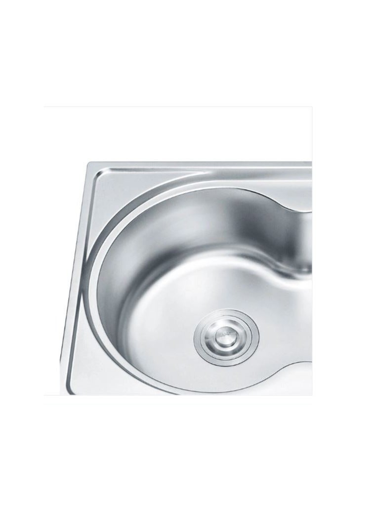 حوض 72 سم فى 45 سم مع طاولة التقطيع و شبكة الفاكهة والصرف - Image 3