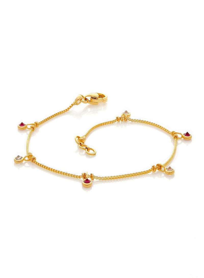 Malabar Gold and Diamonds 22 Karat 916 Purity Gold Bracelet BRZNS17958AE - Image 3