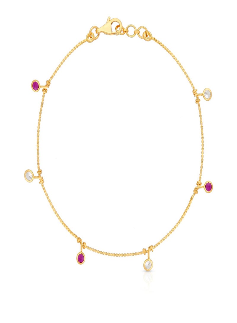 Malabar Gold and Diamonds 22 Karat 916 Purity Gold Bracelet BRZNS17958AE - Image 1