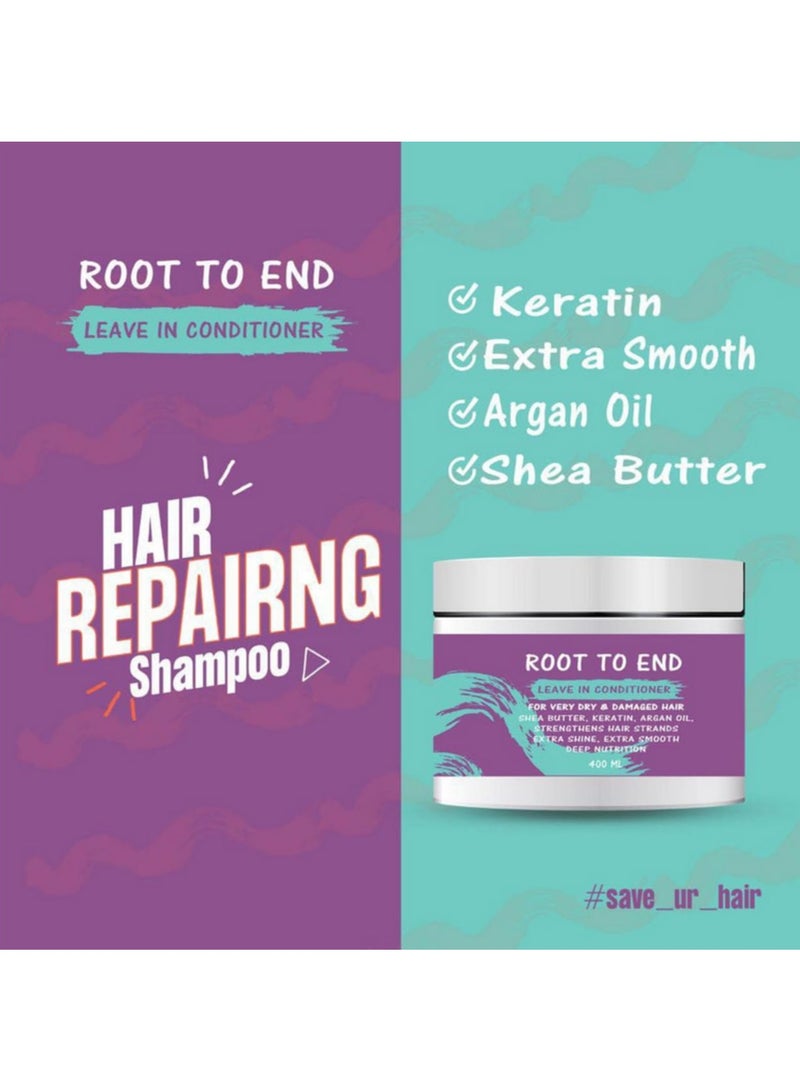 رووت تو إند بلسم ليف ان للشعر - 400مل - Image 2