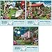 Bits and Pieces  Value Set of 3 300 Piece Jigsaw Puzzles for Adults  Each Puzzle Measures 18 x 24  300 pc Blooming Back Yard Nature Haven Serene Summer Night Jigsaws by Artist Alan Giana - Image 4