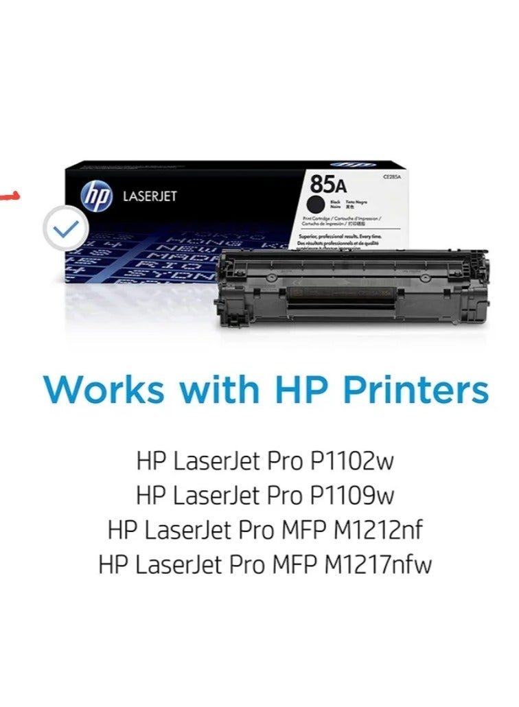 HP 85A Original LaserJet Toner Cartridge Black - Image 3