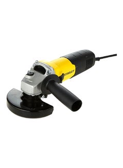 Stanley 750W Corded Electric Plastic Angle Grinder Black and Yellow 7.7 x 7.6 x 26.4 cm SG7115-B5  - Image 1