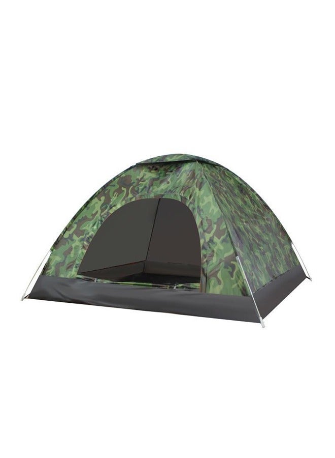 Generic Lightweight Camouflage Hiking Tent with Tote Bag/Outdoor Camping Tent, Suitable for Personal Adventure  - Image 1