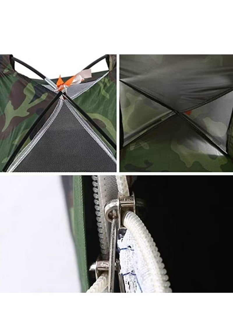 Generic Lightweight Camouflage Hiking Tent with Tote Bag/Outdoor Camping Tent, Suitable for Personal Adventure  - Image 4