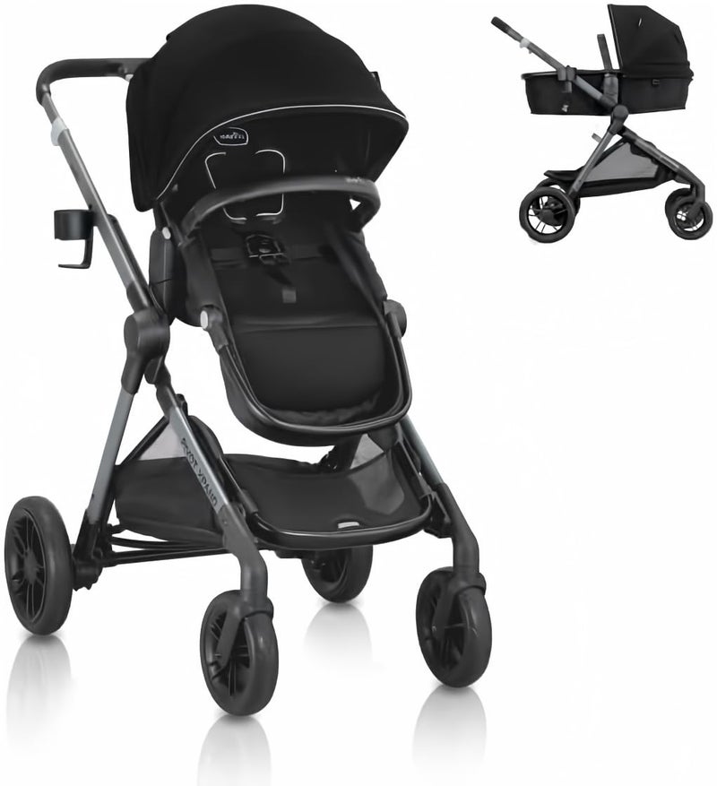 evenflo Evenflo Pivot Xpand Modular Stroller Ayrshire Black
