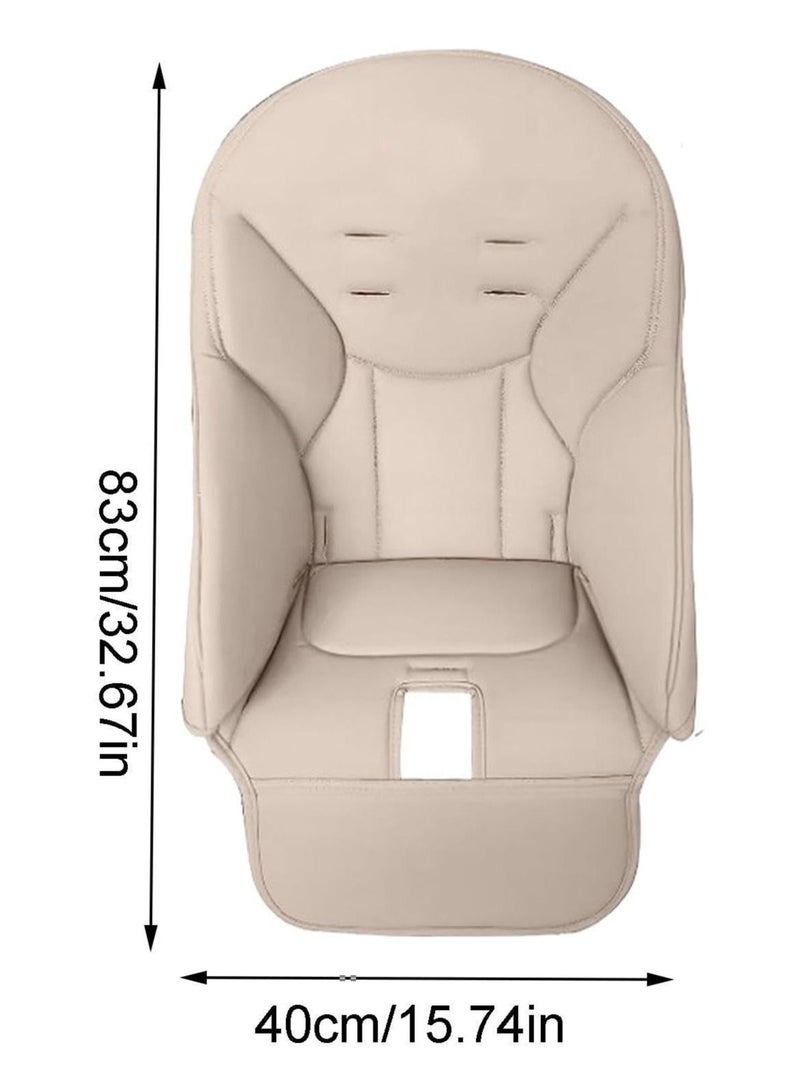 Excefore أغطية الكراسي المرتفعة للأطفال، وسادة الكرسي المرتفع، غطاء بديل عالمي لكرسي Gracos المرتفع، لكرسي Ingenuity المرتفع، حافظ على راحة طفلك وكرسيك الأنيق - Image 4