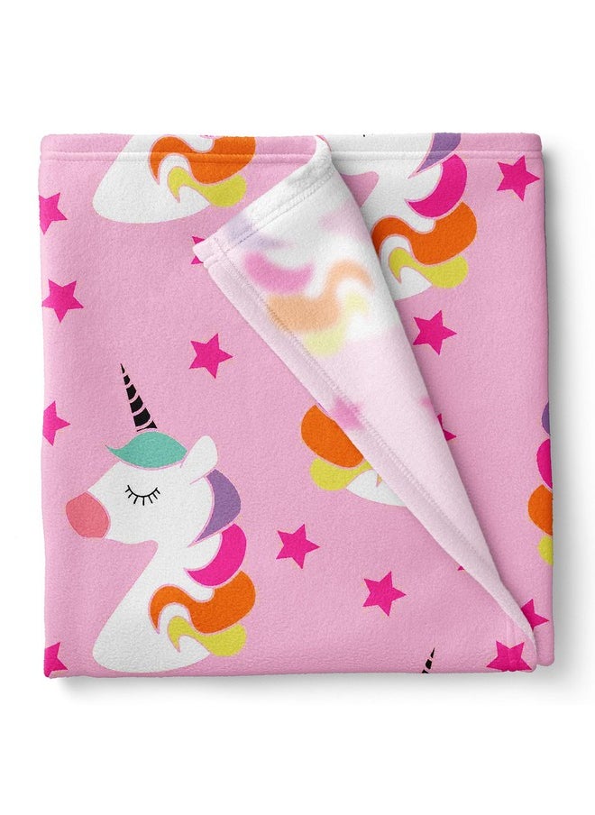 1st Step - All Season Baby Blanket (Unicorn, 100 X 140 Cms) - Image 1