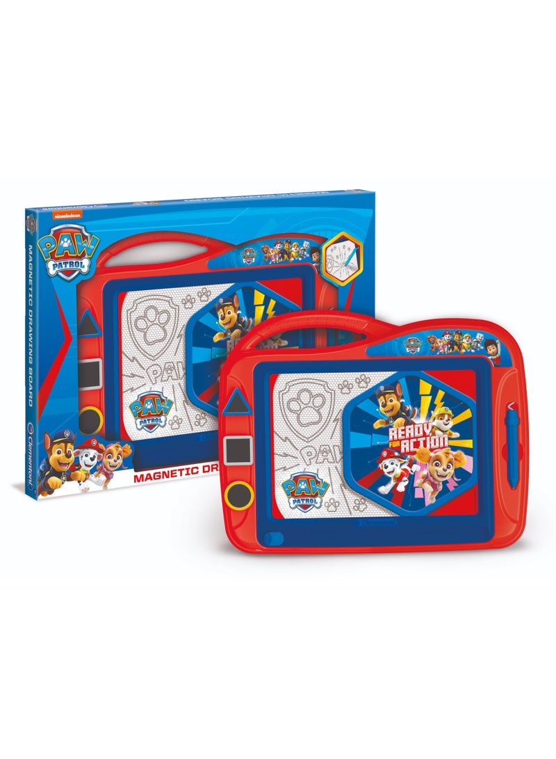 Clementoni Paw Patrol Magnetic Drawing Board | Sketch Doodle Board | Learn How to Draw and Write! Magnetic Educational Toy | Early Learning Toy | Helps with Motor Skill Development & Creativity | Perfect Gift for Toddler - Image 1