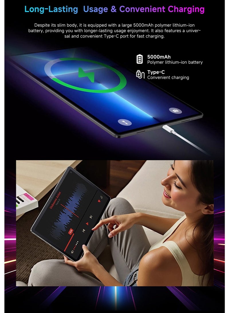 Philips Tablet T7305 10.1-inch IPS Display 4GB RAM 128GB WiFi - Image 5