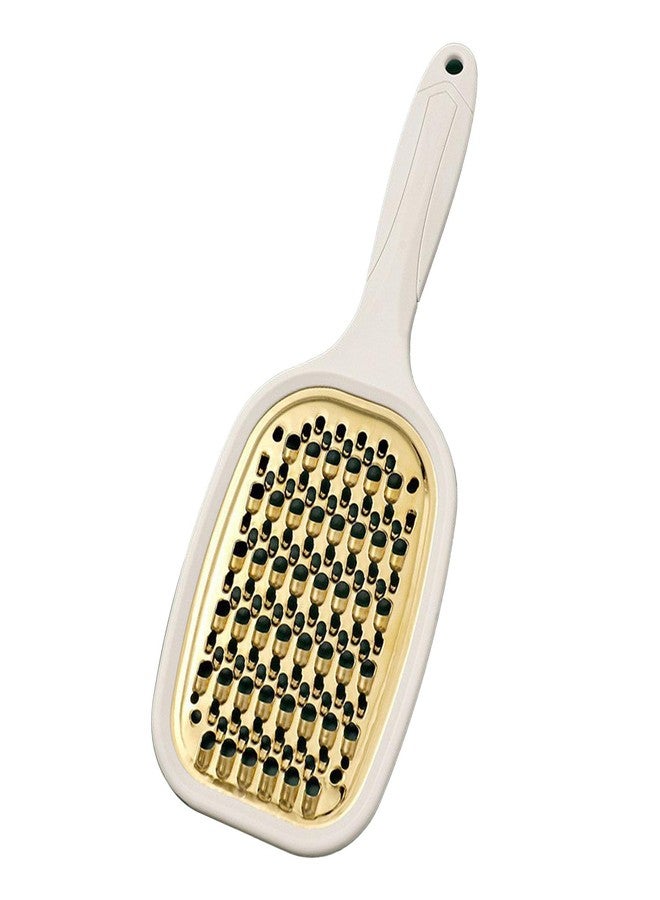 Haofy Potato Grater, Stainless Steel Vegetable Shredder for Carrot, Potato, Multi Purpose Grater, Easy to and Use with Simple Design (White Handle) - Image 2
