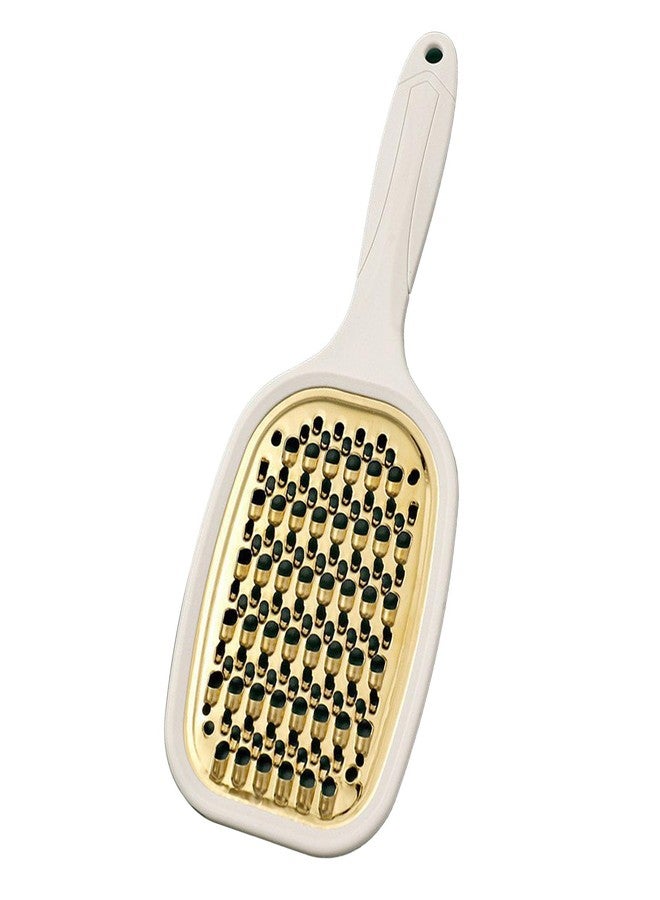 Haofy Potato Grater, Stainless Steel Vegetable Shredder for Carrot, Potato, Multi Purpose Grater, Easy to and Use with Simple Design (White Handle) - Image 5