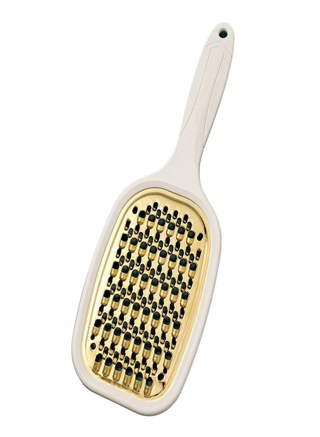 Haofy Potato Grater, Stainless Steel Vegetable Shredder for Carrot, Potato, Multi Purpose Grater, Easy to and Use with Simple Design (White Handle) - Image 3