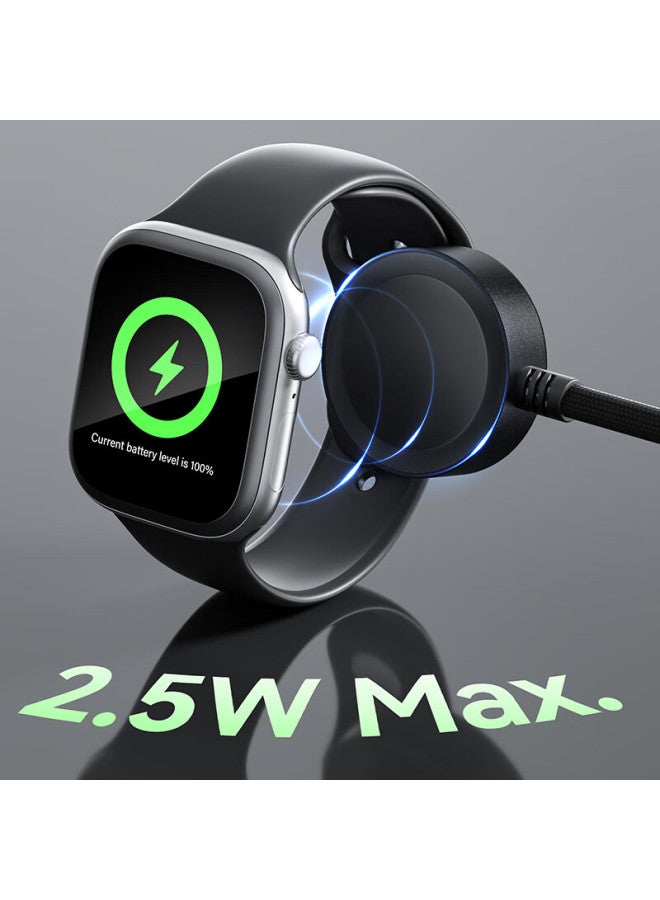 JD.com Jd Jingzao Apple Iphone Watch 2-in-1 Fast Charging Data Cable Pd100w One Drag Two Iwatch Magnetic Wireless Charging For Apple Iphone Notebook Tablet Iwatch - Image 1