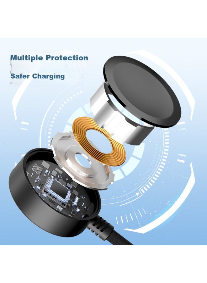 JD.com Jd Jingzao Apple Iphone Watch 2-in-1 Fast Charging Data Cable Pd100w One Drag Two Iwatch Magnetic Wireless Charging For Apple Iphone Notebook Tablet Iwatch - Image 2