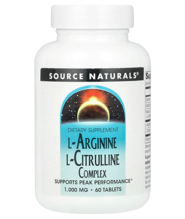 L-Arginine L-Citrulline Complex 60 Tablets