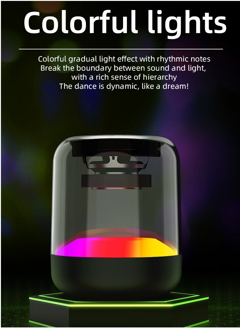 SAB - Portable Bluetooth Speaker Lamp Multicolour - Image 1