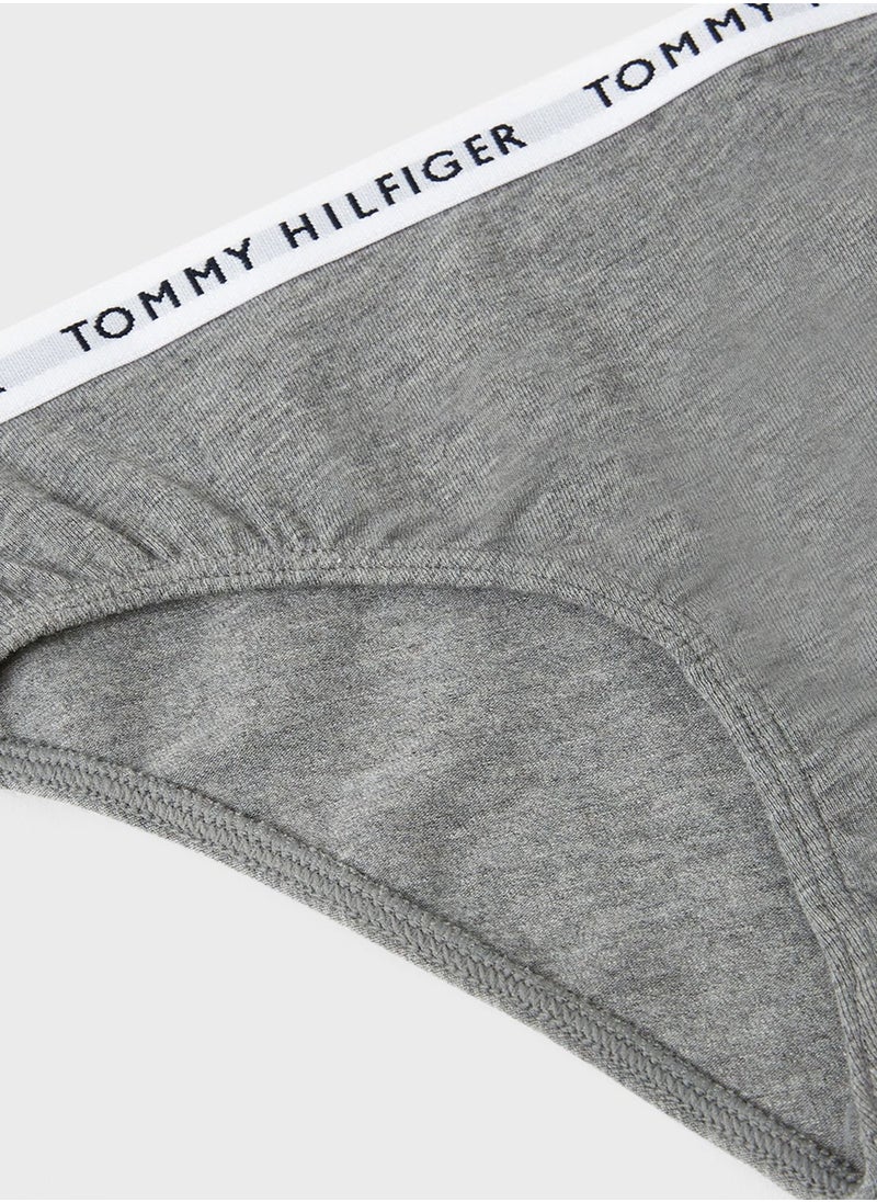 TOMMY HILFIGER Kids 7 Pack Logo Waistband Brief  - Image 3