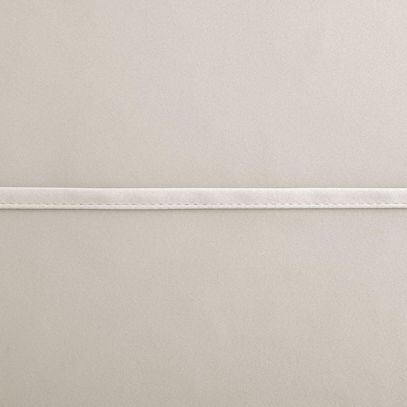 Koufall Cream White Valancs for Windows Rod Pocket قبالة أبيض العاج لتيرة الستار - Image 5