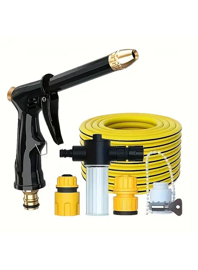 Black Portable High Pressure Washer Heavy Duty Car Washer Plant Sprayer 300 500 PSI 59 Inch Hose - Image 5