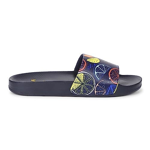 YOHO Tropica Printed Comfortable Women Slides | Stylish & Waterproof | Soft Inner Lining On Strap - Image 5