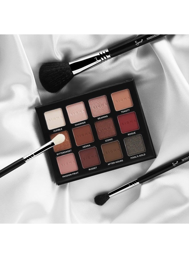 Sigma Beauty Professional E40 Tapered Blending Eye Makeup Brush with SigmaTech fibers Blending eyeshadow Brush - Image 3