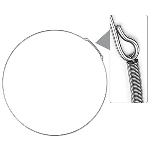 Dinghosen 134527100 Washer Boot Spring Clamp for Frigidaire Electrolux Washer Parts, Washing Machine Door Boot Seal Retaining Ring for Frigidaire Washer Parts, Prevents Water Leaks Stainless Steel - Image 1