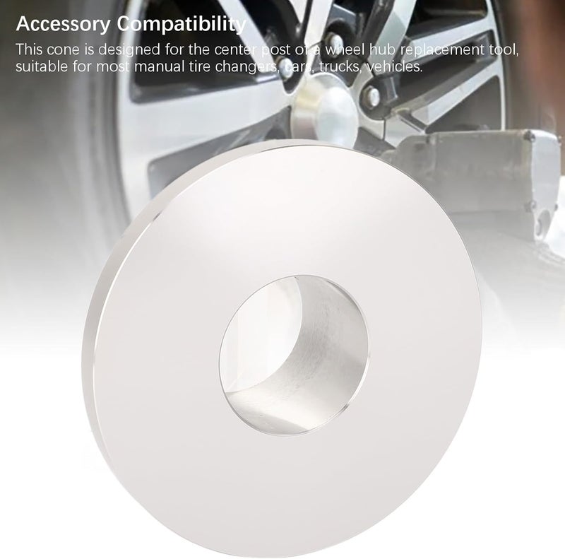 Aluminum Alloy Tire Changer Centering Cone, Manual Tire Changer Cone for 1.65 Inch Center Post, Universal Fit Wheel Balancer Hold Down Cone for Cars Trucks SUVs RVs - Image 5