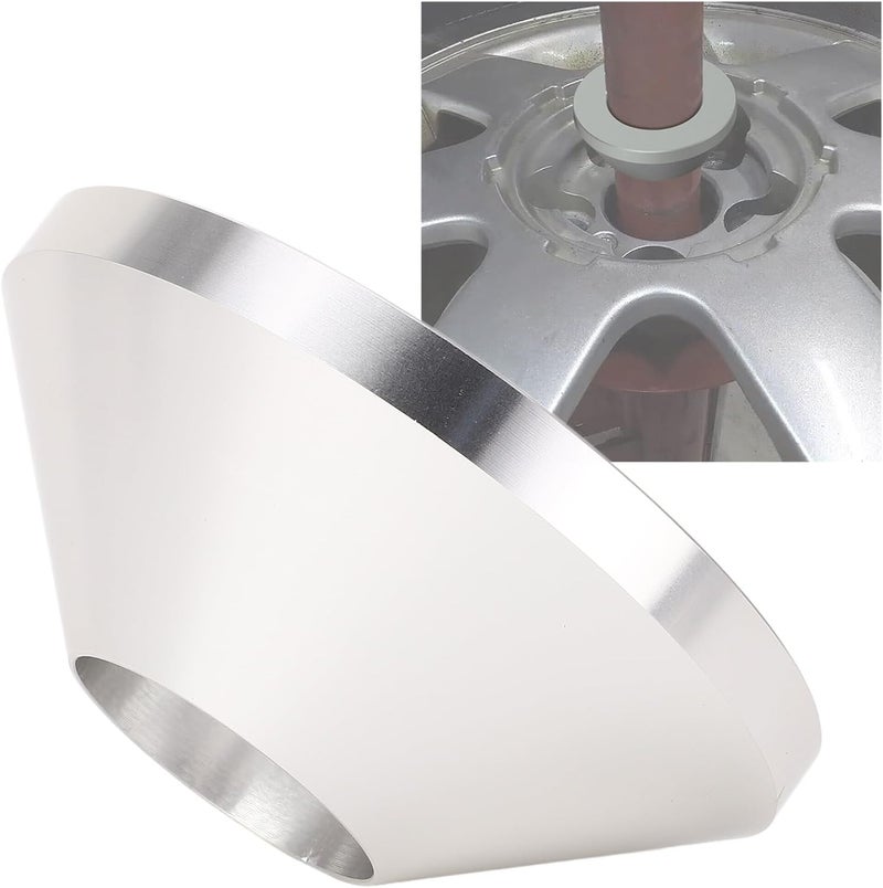 Aluminum Alloy Tire Changer Centering Cone, Manual Tire Changer Cone for 1.65 Inch Center Post, Universal Fit Wheel Balancer Hold Down Cone for Cars Trucks SUVs RVs - Image 4