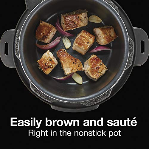 Proctor Silex Proctor-Silex Simplicity 4-in-1 Electric Pressure Cooker, 3 Quart Multi-Function With Slow Cook, Steam, Sauté, Rice, Stainless Steel (34503) - Image 5