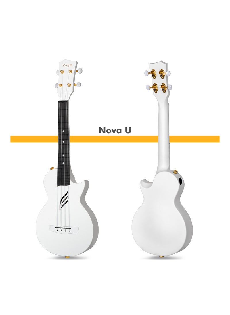 Enya Concert Ukulele Nova U 23’’ Carbon Fiber Travel Ukulele with Beginner Kit includes case, strap, capo and strings - pzsku/Z46325E10E8DC5AA8AE19Z/45/_/1696887964/378b68e5-d96e-4d8b-816e-328c3abd747b