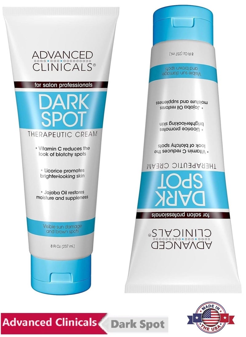 Advanced Clinicals - Advanced Clinical Dark Spot Cream is a powerful formula with a size of 237 milliliters - Image 1