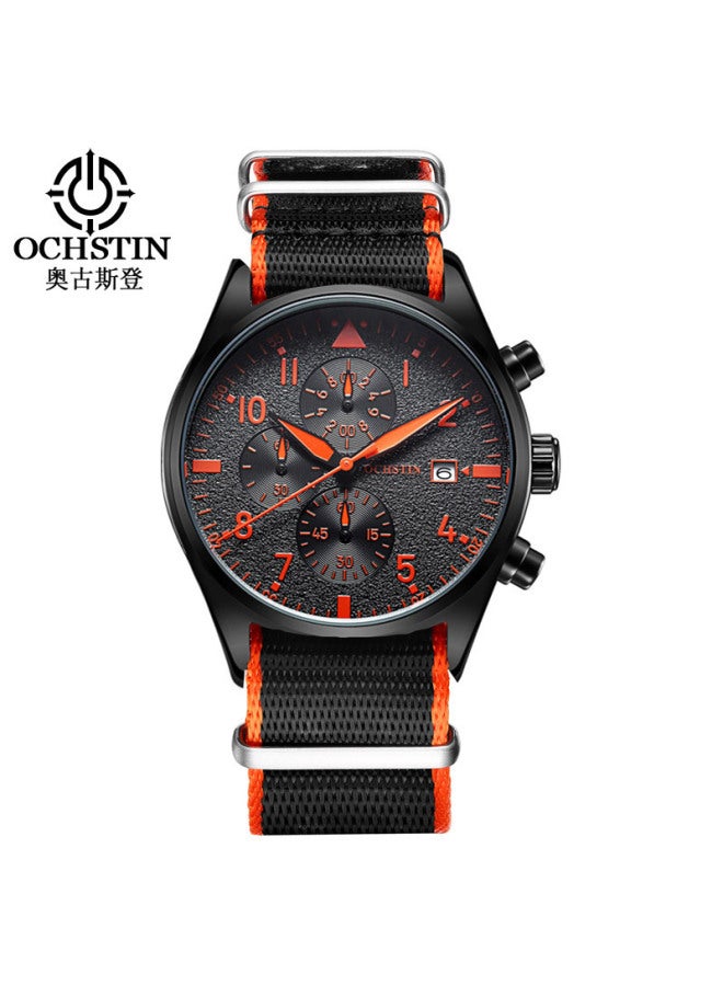 Ochstin Augusden Popular Watch Multi-function Chronograph Watch Men's Waterproof Quartz Men's Watch Agent