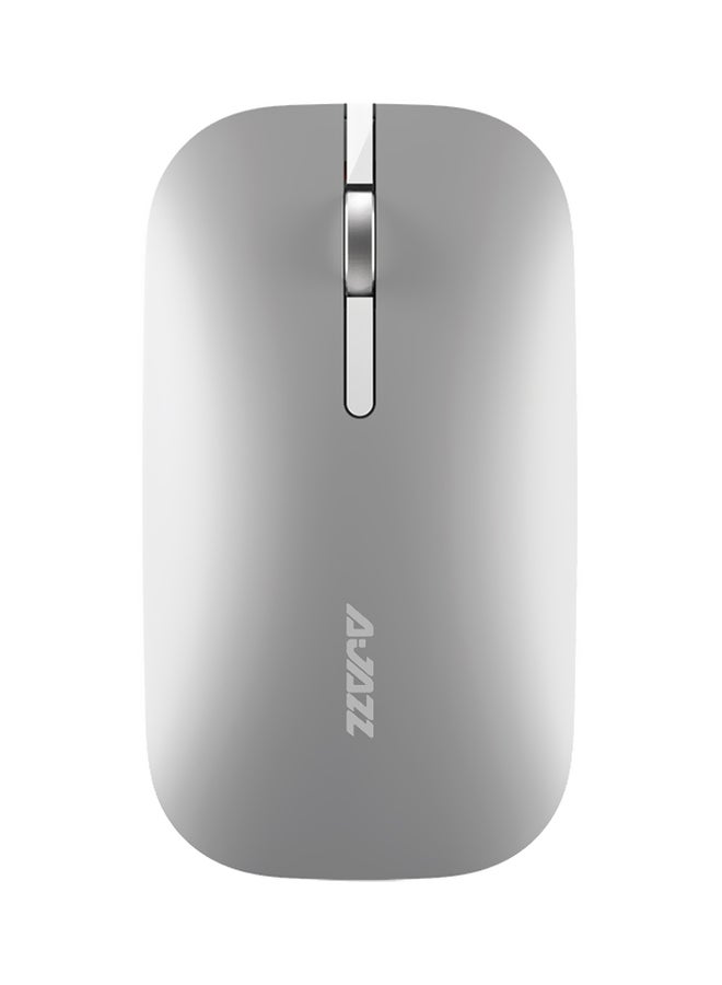 Ajazz Wireless Mouse Cool white - Image 1
