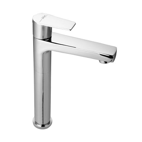 Hindware F360002CP Element Wash Basin Tap for Bathroom | Pillar Tap - Tall | Cold Only | Brass with Chrome Finish - Image 1