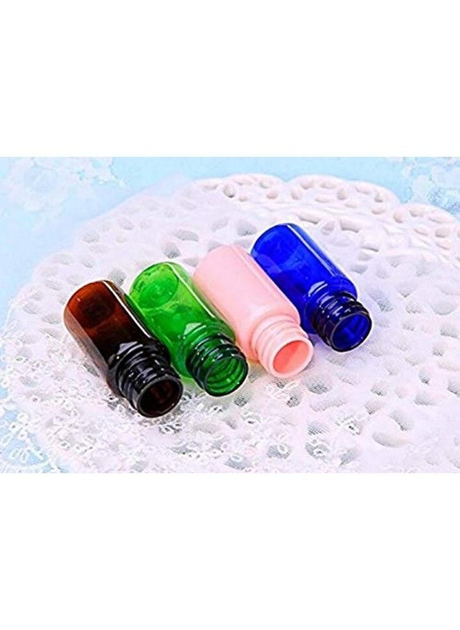 Happyupcity 12Pcs 10Ml 0.3Oz Brown Empty Plastic Lotion Pump Bottle With Transparent Cap Sample Jar Refillable Portable Durable Cosmetic Container Shampoo Emulsion Holder For Vacation Travel Daily Life  - Image 4