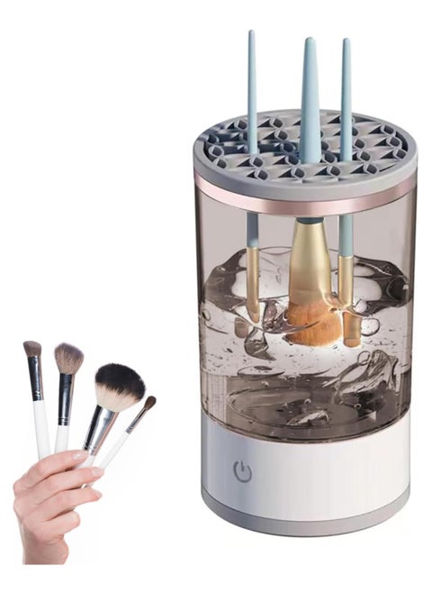Electric Makeup Brush Cleaner, Cosmetic Brush Cleaner for All Sizes