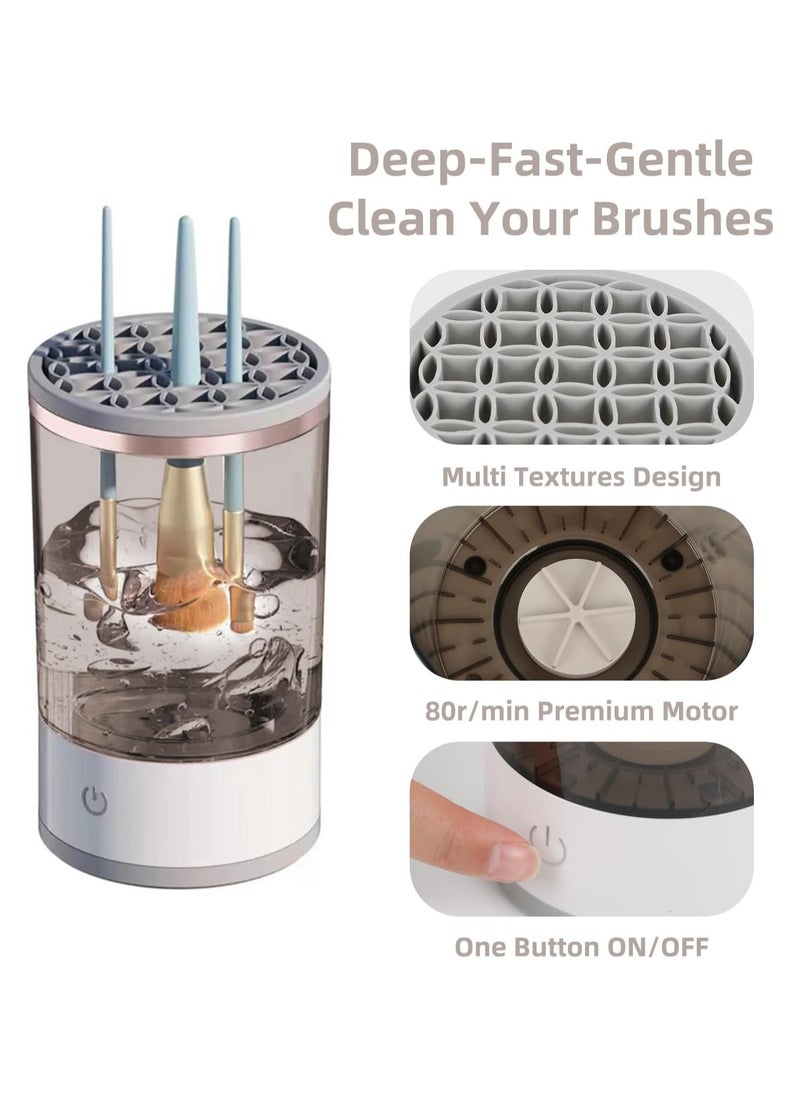 Generic - Electric Makeup Brush Cleaner, Cosmetic Brush Cleaner for All Sizes - Image 1