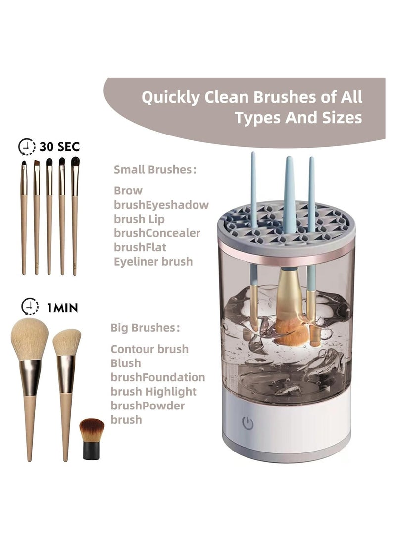 Generic - Electric Makeup Brush Cleaner, Cosmetic Brush Cleaner for All Sizes - Image 1