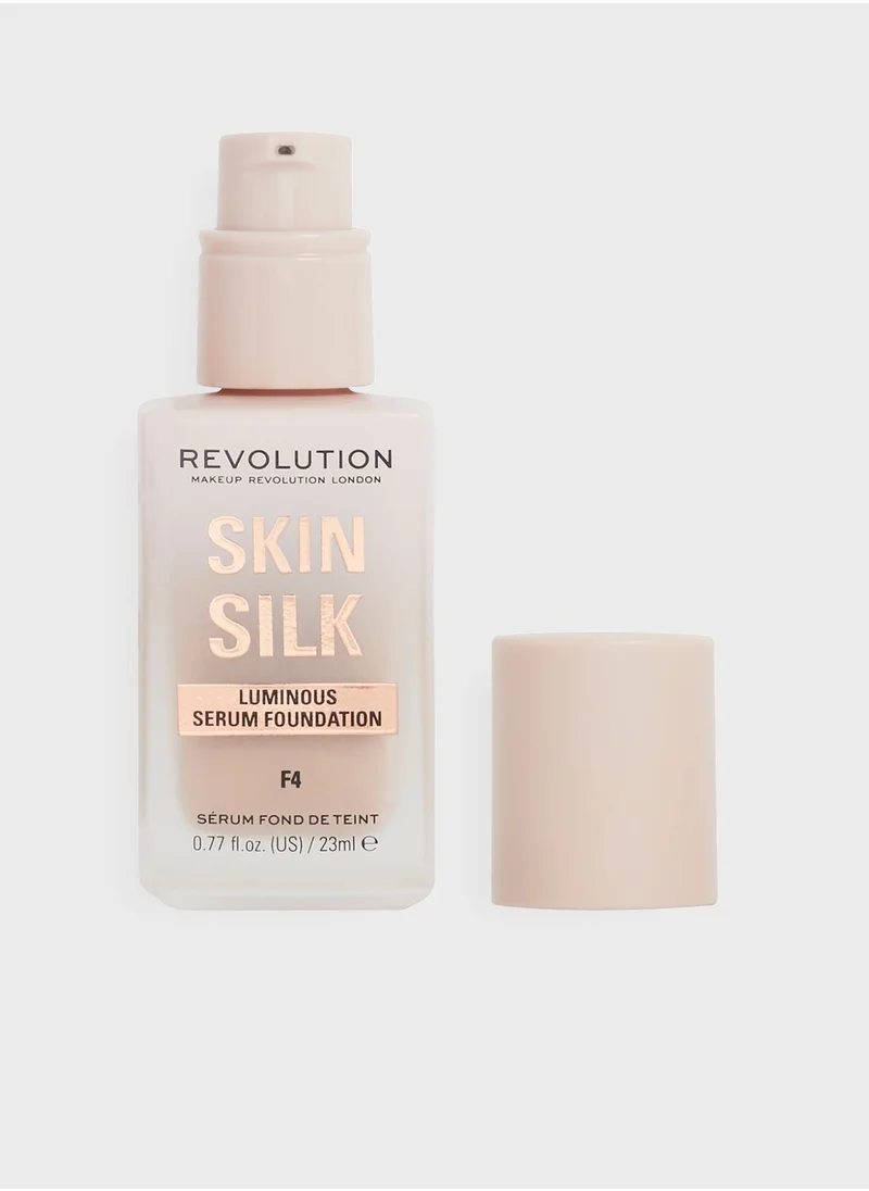 REVOLUTION Skin Silk Serum Foundation F4