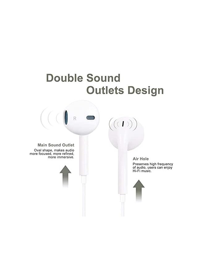 iends - Ie Hs272 In Ear Stereo Wired Earphone With Mic White Regular - Image 1