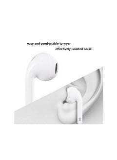 iends Ie Hs272 In Ear Stereo Wired Earphone With Mic White Regular  - Image 3