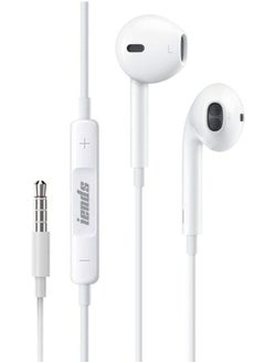 iends Ie Hs272 In Ear Stereo Wired Earphone With Mic White Regular  - Image 1