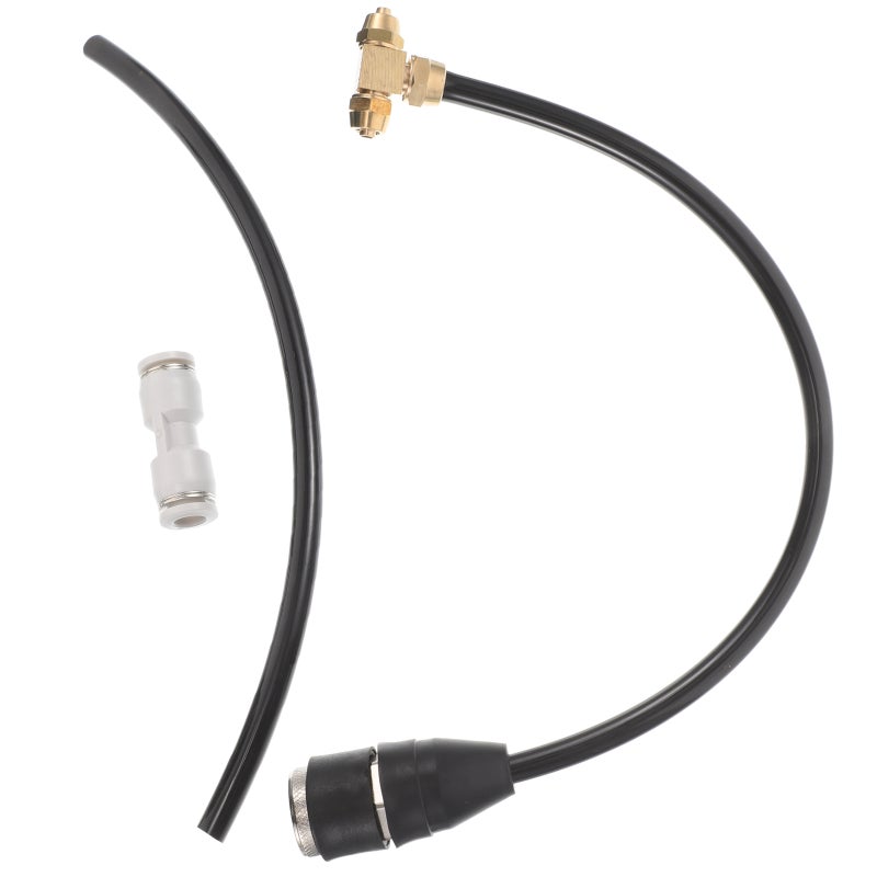 1 Set Of Drain Aid Tool Truck Fittings Semi Truck Accessories Drain Hose Engine Air Valve Holder Truck Pressure Air Line Tubing Air Intake - Image 1