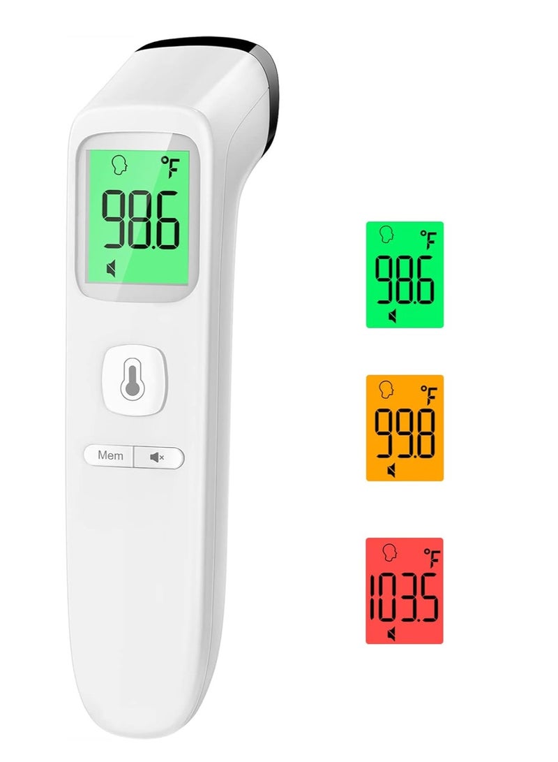 Thermometer for Adults and Kids, Accurate Digital Baby Thermometer, FSA HSA Eligible, Fever Alarm  Silent Mode, 2 in 1 Forehead - Image 1